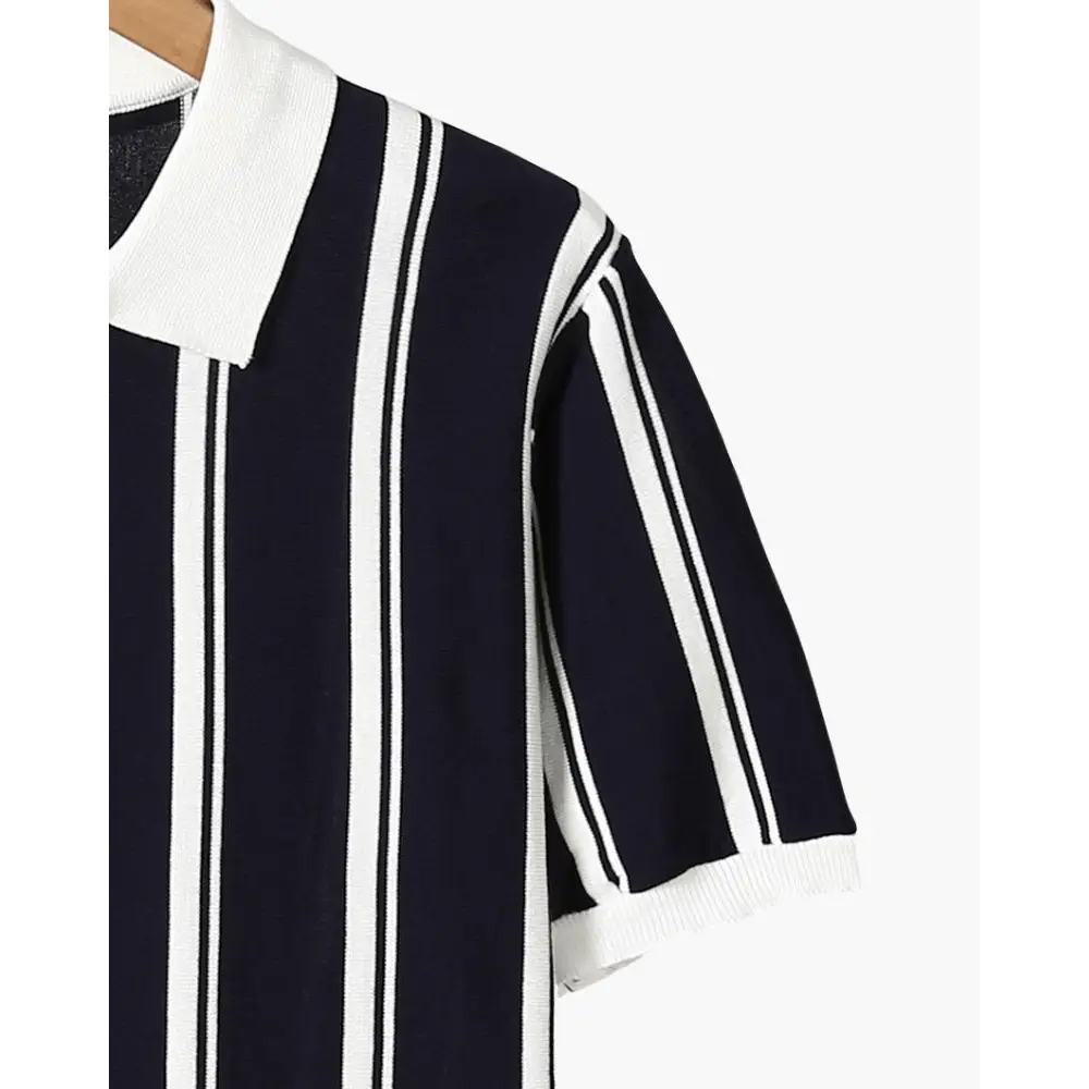 Polo Half-Zip a Rayas | Modena