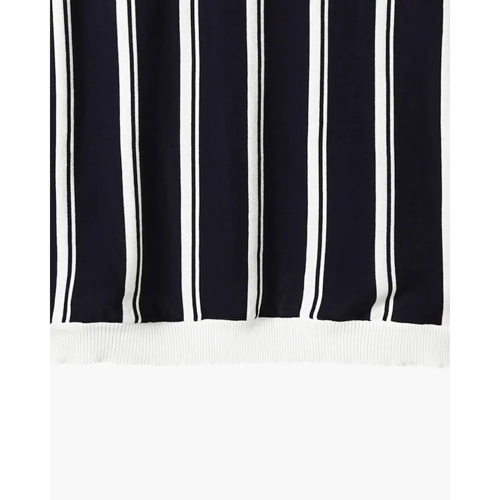 Polo Half-Zip a Rayas | Modena