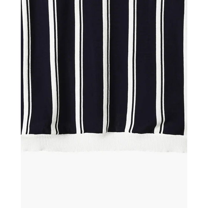 Polo Half-Zip a Rayas | Modena