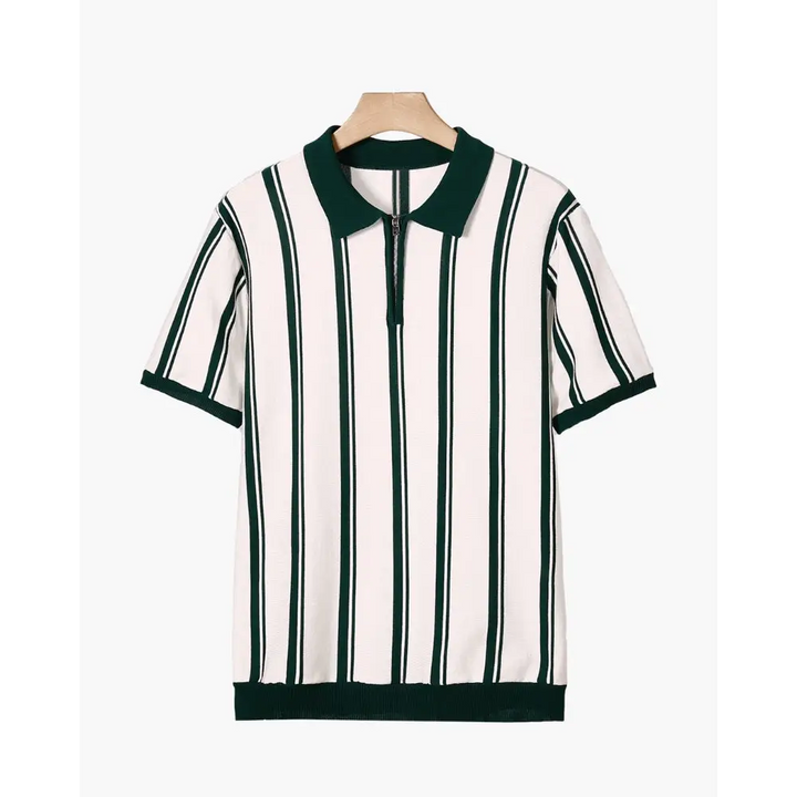 Polo Half-Zip a Rayas | Modena