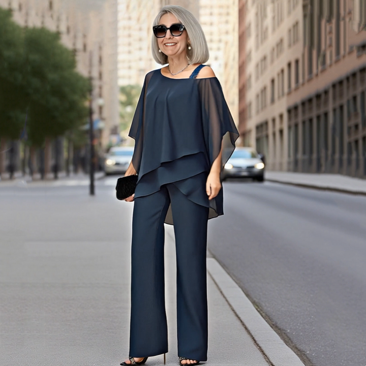 Conjunto de pantalón ancho | Manuela
