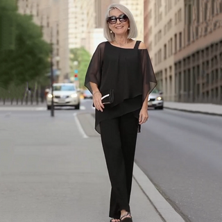 Conjunto de pantalón ancho | Manuela