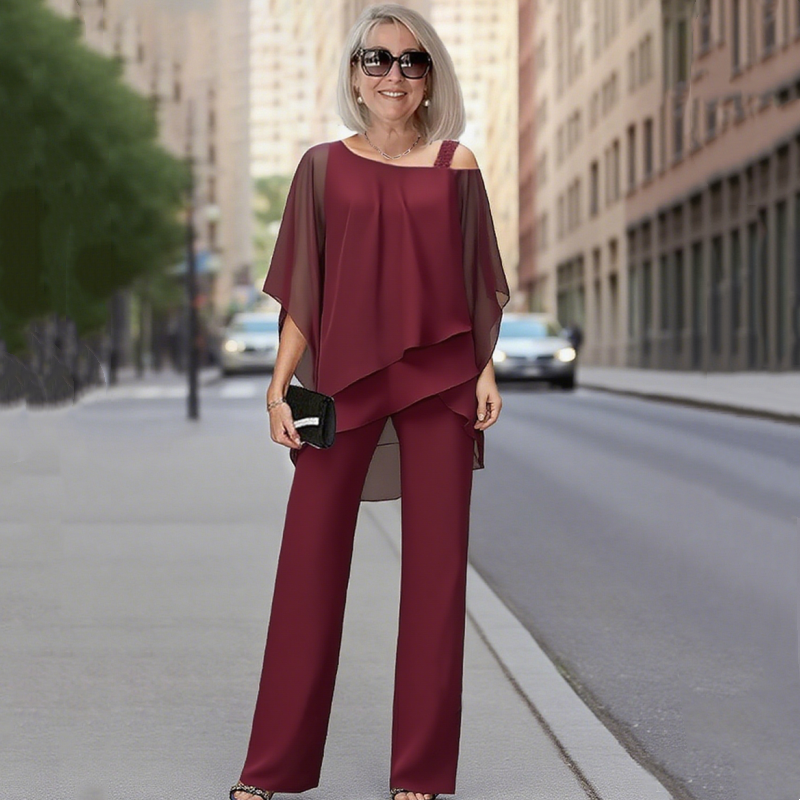 Conjunto de pantalón ancho | Manuela