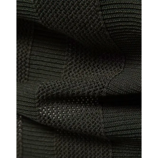Textured Knit Polo Shirt