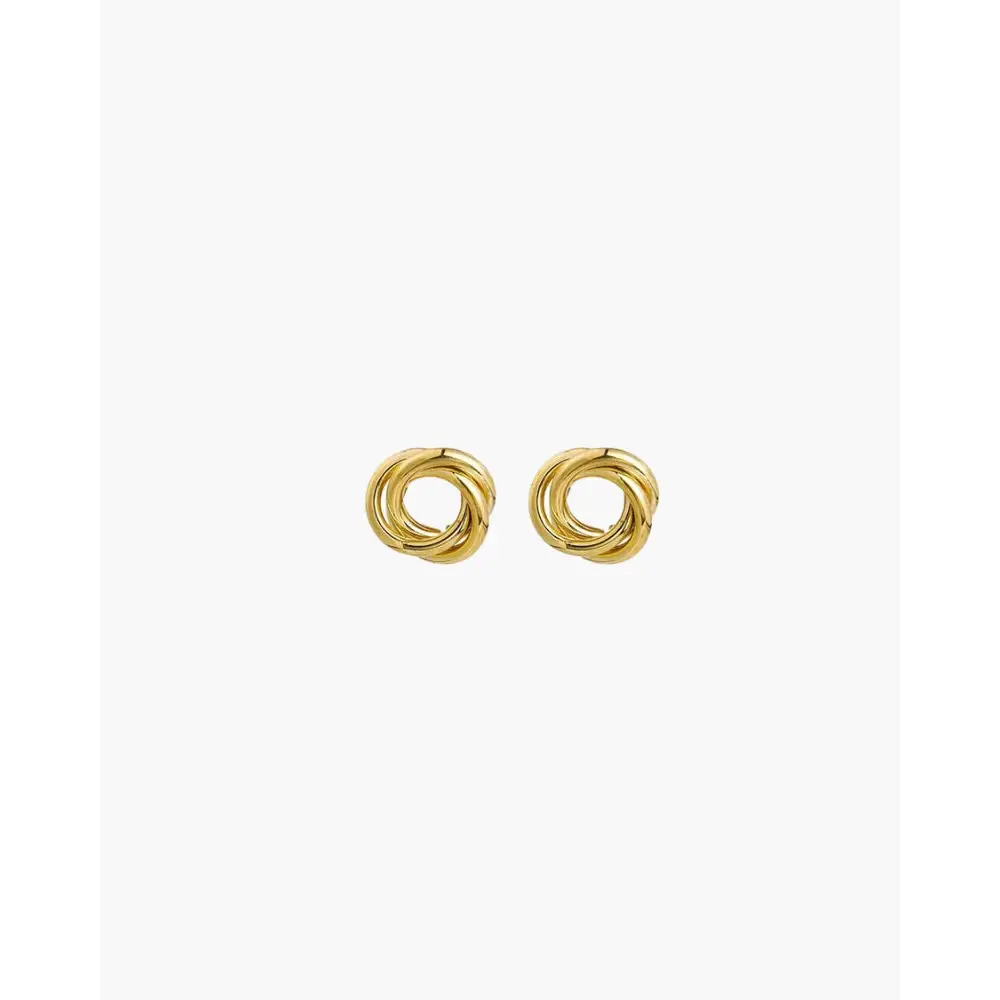 Pendientes Nudo Dorado | Aurelia