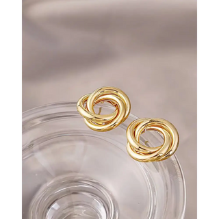 Pendientes Nudo Dorado | Aurelia