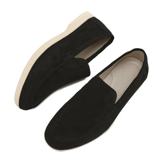 Velour Suede Loafers