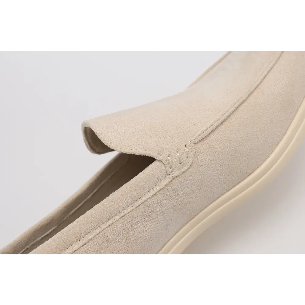 Velour Suede Loafers