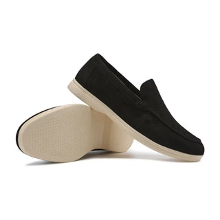 Velour Suede Loafers