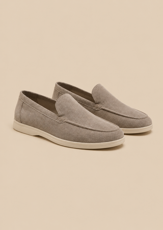 Velour Suede Loafers